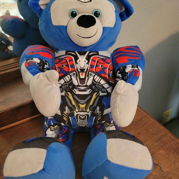 2016 Jolt Transformer Build-A-Bear 18" Moveable Arm Changing Face - Picture 1 of 6